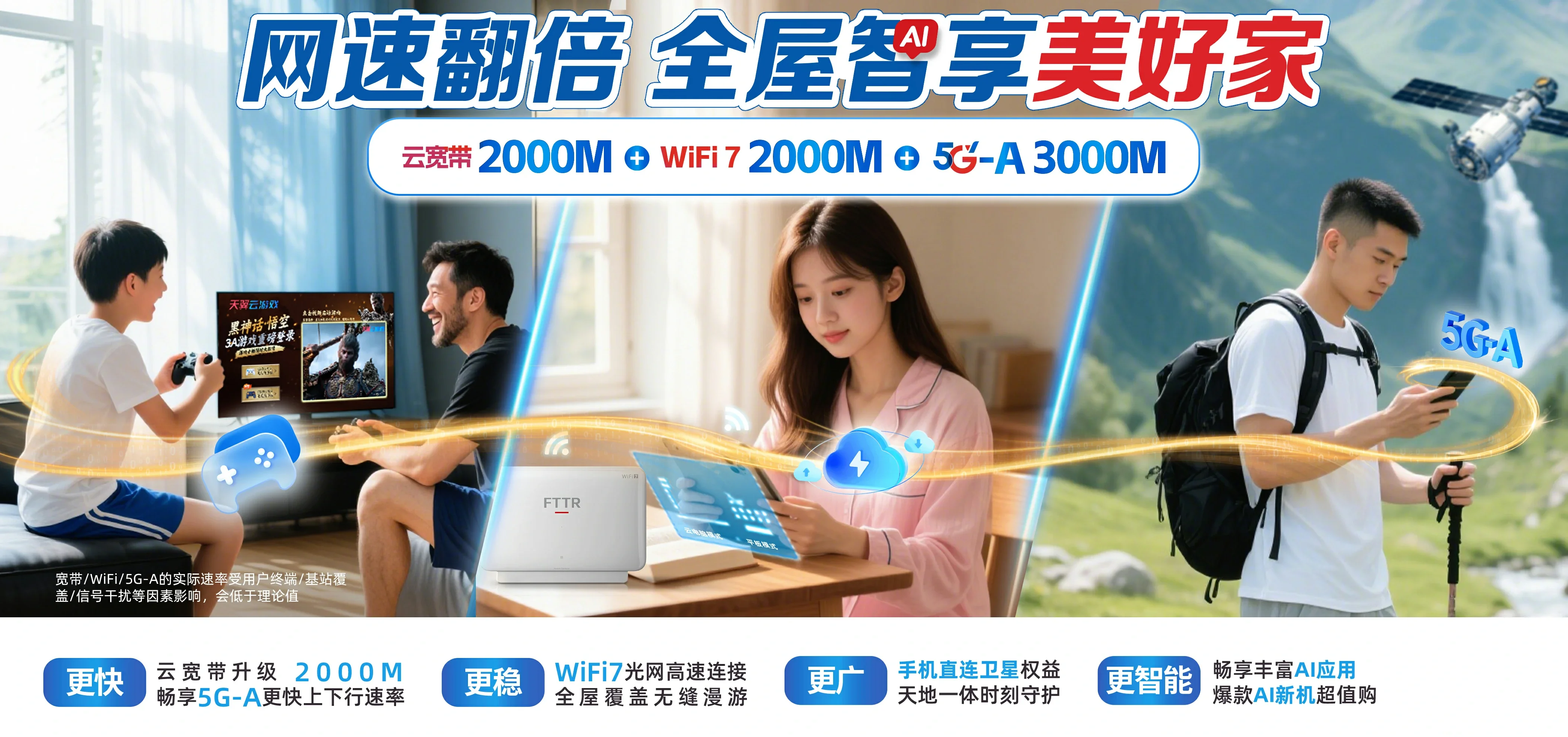 中国电信 齐齐哈尔电信宽带 宽带套餐